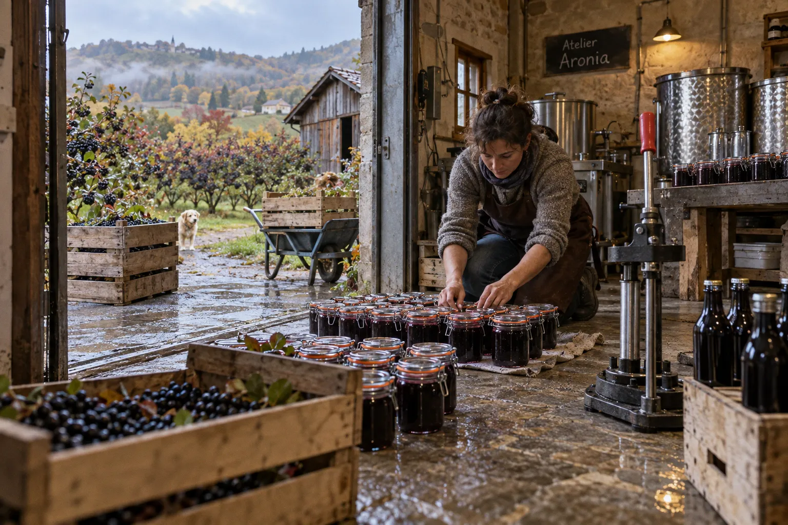 Aronia en pâtisserie : l'équilibre parfait pour vos desserts