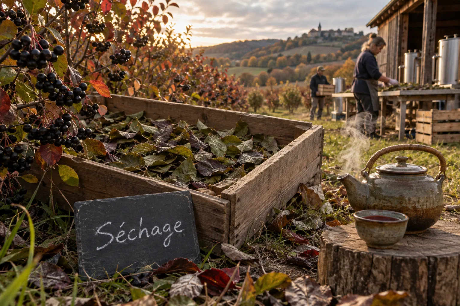 Infusion de feuilles d'aronia : bienfaits et préparation maison