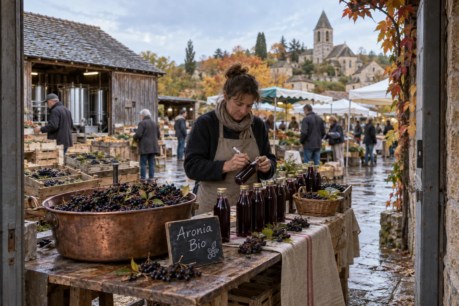 Jus d'aronia maison : les secrets d'une conservation naturelle