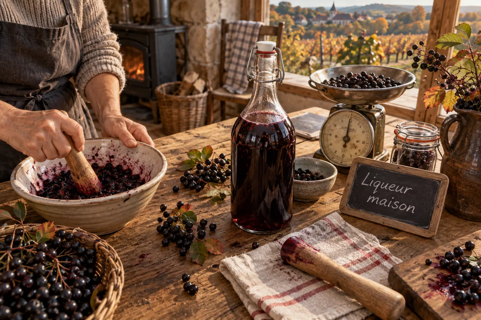 Macération des baies d'aronia : la méthode rapide en alcool
