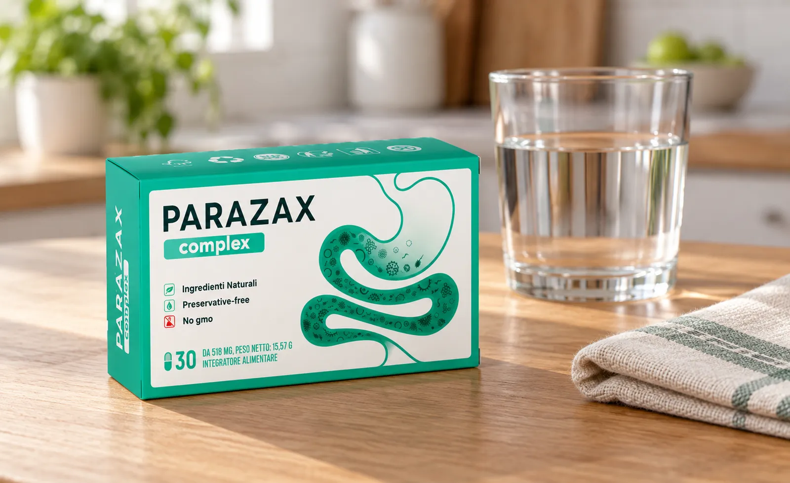 Parazax Complex — le produit au quotidien