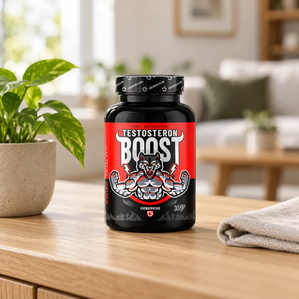 Testosteron Boost — le produit au quotidien