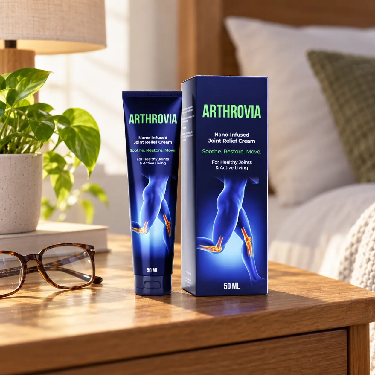 Arthrovia — le produit au quotidien