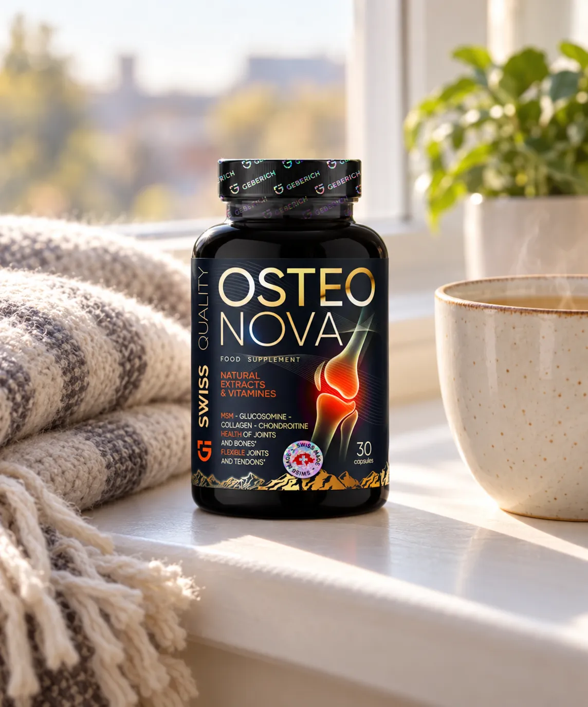 OsteoNova — le produit au quotidien