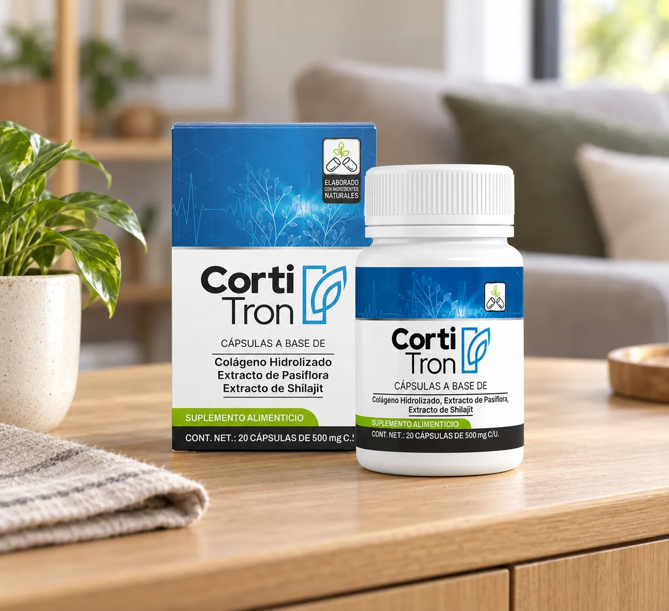 Cortitron — le produit au quotidien