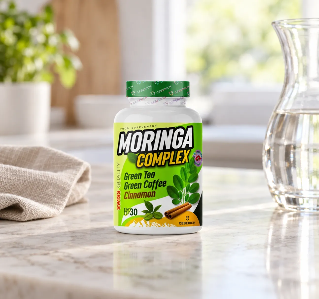 Moringa Complex — le produit au quotidien