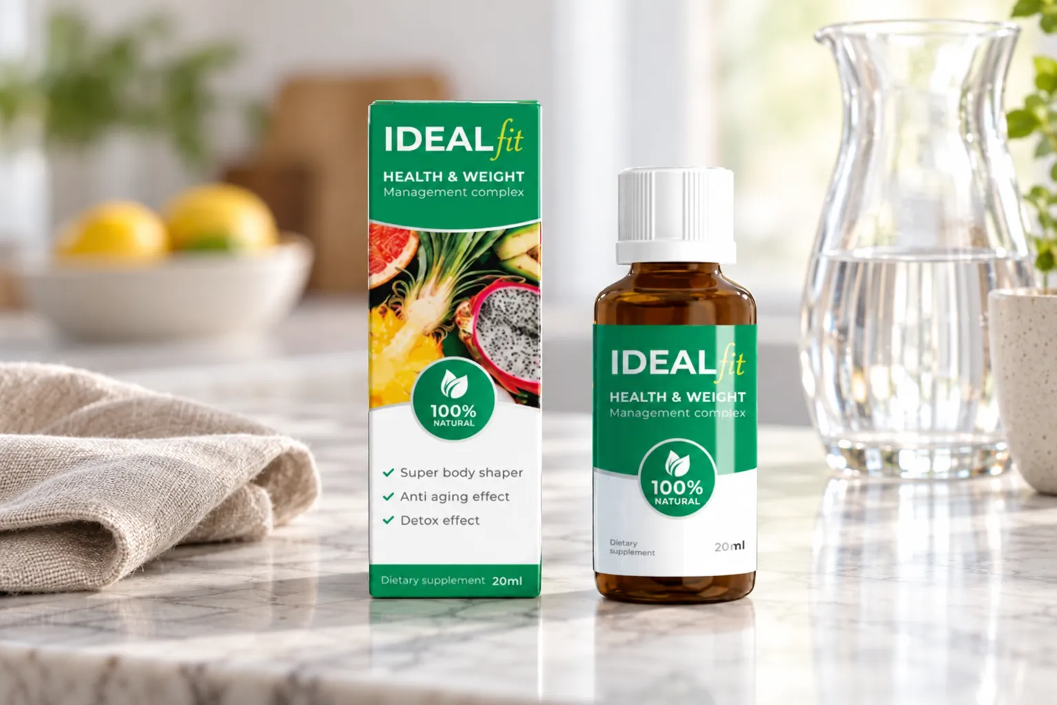 IdealFit — le produit au quotidien
