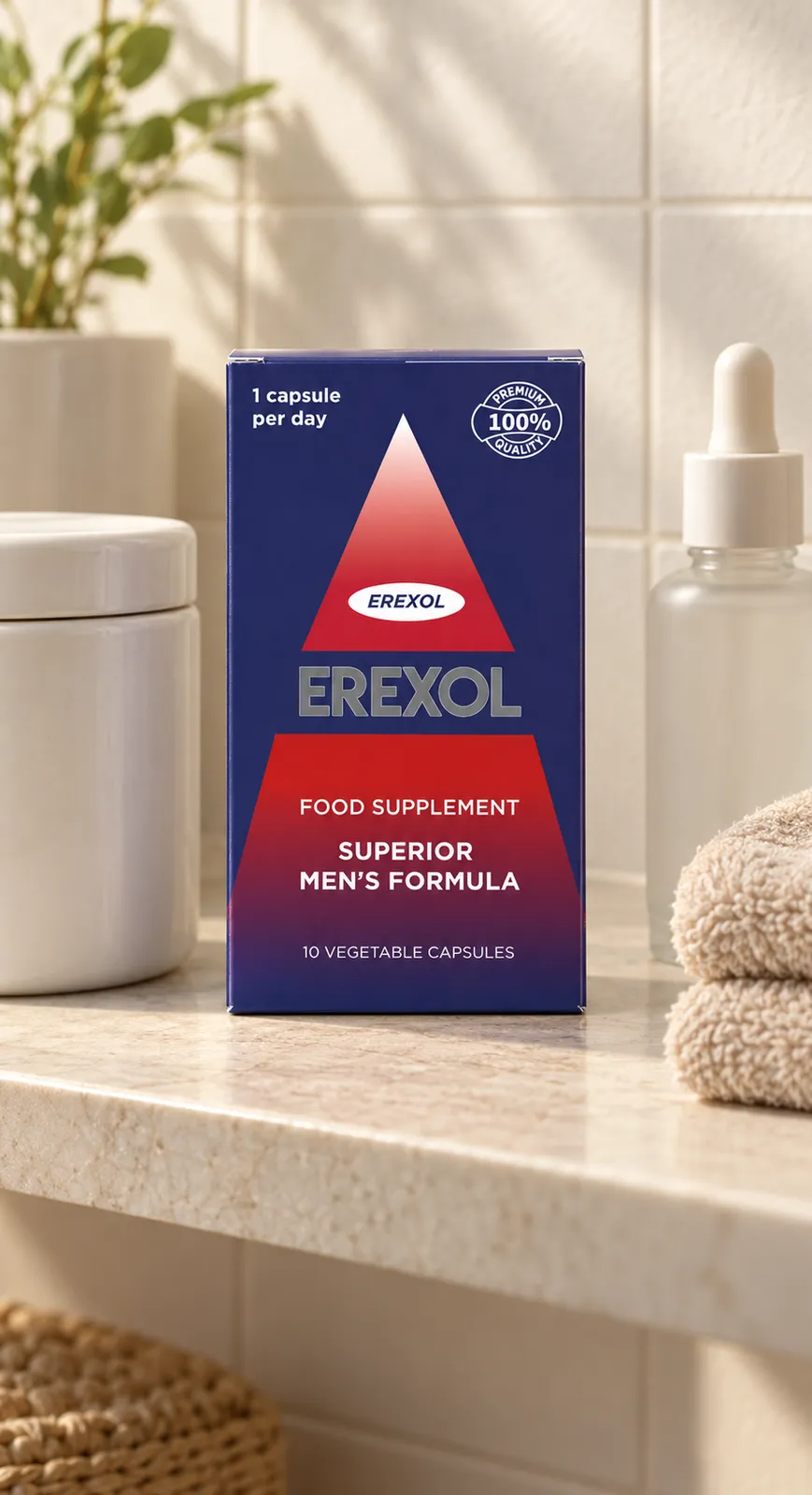 Erexol — le produit au quotidien