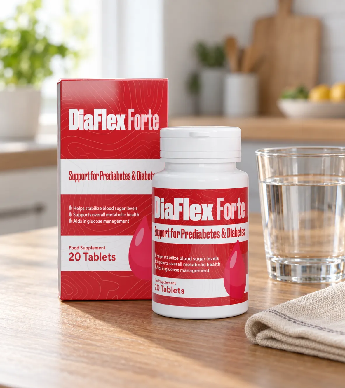 DiaFlex Forte — le produit au quotidien