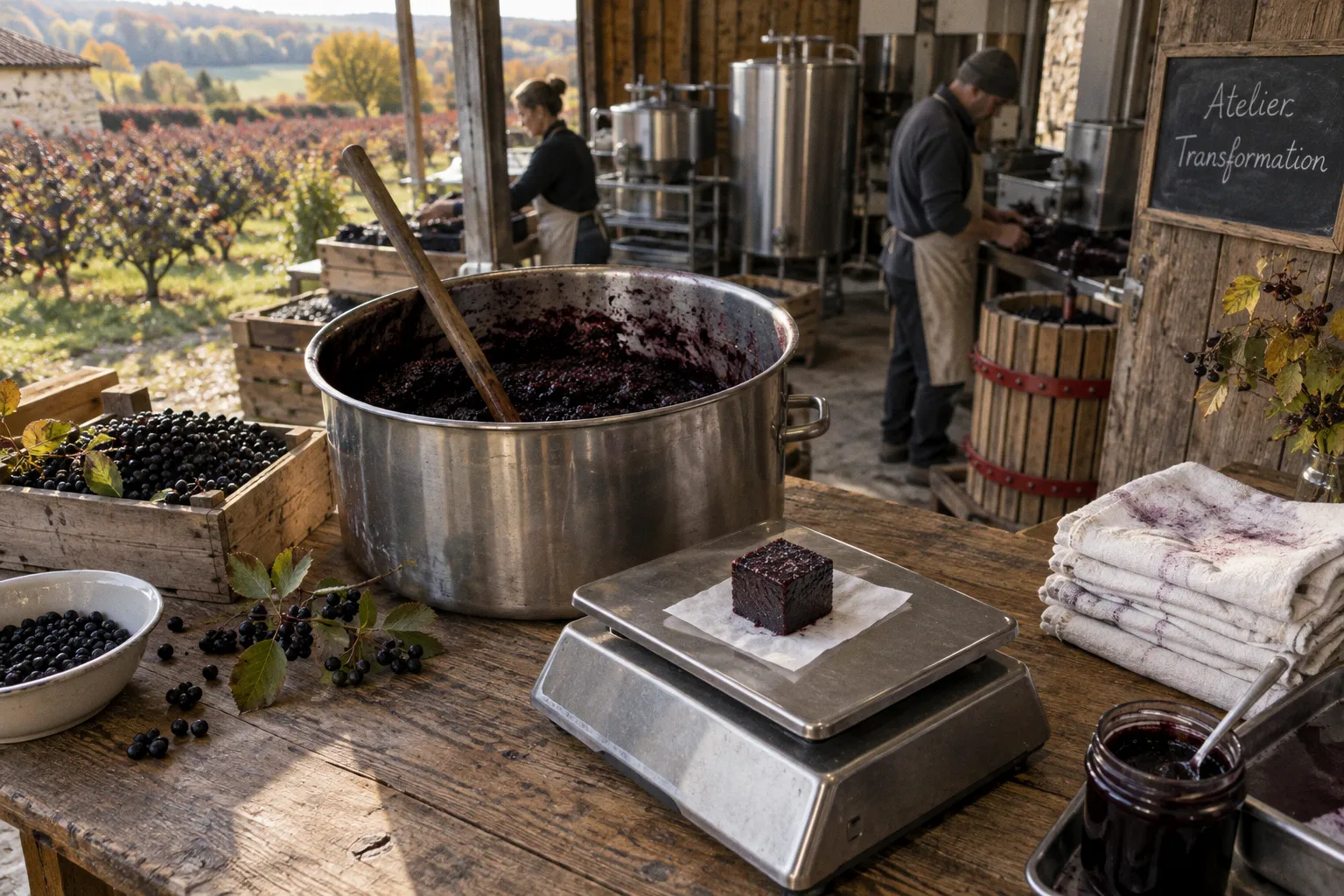 Pâte de fruits à l'aronia : pourquoi la texture surprend souvent