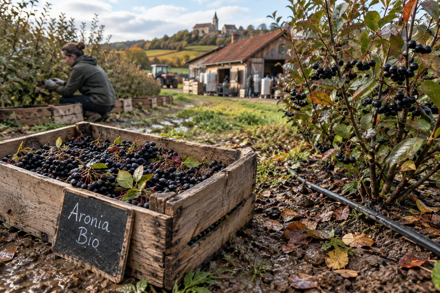 Rendement de l'aronia bio : pourquoi les chiffres surprennent